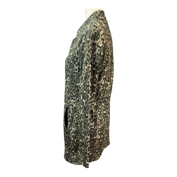 Vero Moda Brushed Animal Print Unlined Jacket~Size XS~Stitch Fix NWT  L12 02 - Picture 8 of 12